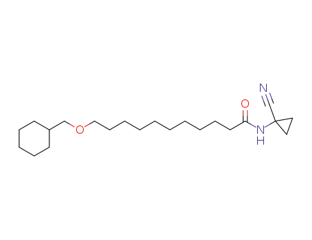 N-(1-cyanocyclopropyl)-11-(cyclohexylmethoxy)undecanamide