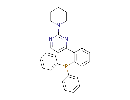 C<sub>6</sub>H<sub>4</sub>P(C<sub>6</sub>H<sub>5</sub>)2C<sub>4</sub>N<sub>2</sub>H<sub>2</sub>N(CH<sub>2</sub>)5