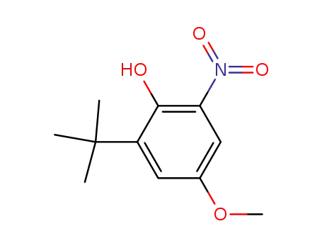1-hydroxyl-2-tert-butyl-4-methoxy-6-nitrobenzene