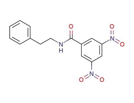Molecular Structure of 14401-99-1 (BenzaMide, 3,5-dinitro-N-(2-phenylethyl)-)