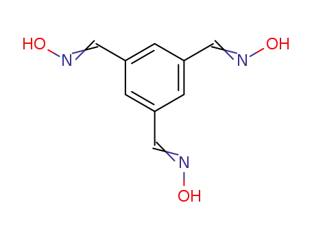 Molecular Structure of 67002-21-5 (1,3,5-Benzenetricarboxaldehydetrioxime)