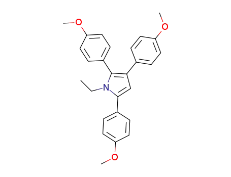 1-ethyl-2,3,5-tris(4-methoxyphenyl)-1H-pyrrole