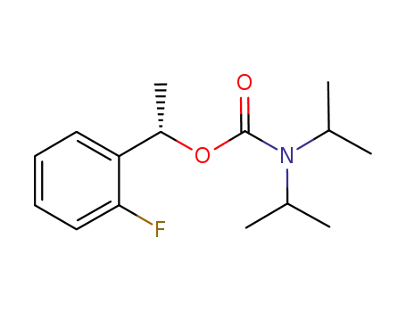 (S)-(-)-1-(2-fluorophenyl)ethyl N,N-diisopropylcarbamate