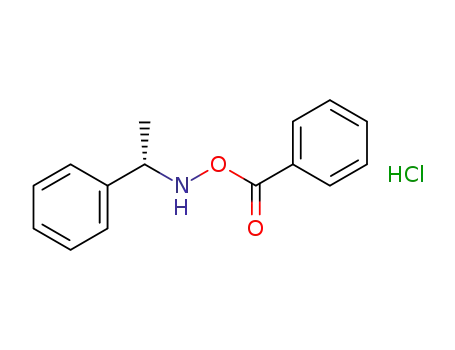 N-(S)-α-methylbenzyl-O-benzoyl hydroxylamine hydrochloride