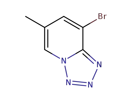 Molecular Structure of 1820712-78-4 (8-bromo-6-methyltetrazolo[1,5-a]pyridine)