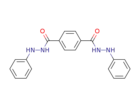 Molecular Structure of 6645-65-4 (1,4-Benzenedicarboxylic acid, bis(2-phenylhydrazide))