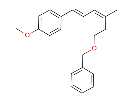 (1E,3Z)-6-benzyloxy-1-(4-methoxyphenyl)-4-methylhexa-1,3-diene