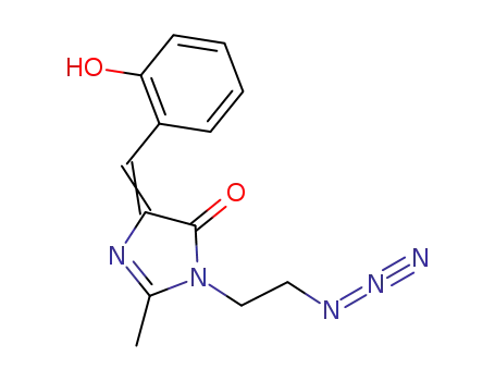 1-(2-azidoethyl)-4-(2-hydroxybenzylidene)-2-methyl-1H-imidazol-5(4H)-one