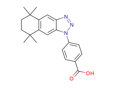 4-(5,5,8,8-tetramethyl-5,6,7,8-tetrahydronaphtho[2,3-d][1,2,3]triazol-1-yl)benzoic acid