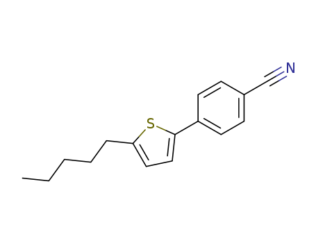 Benzonitrile, 4-(5-pentyl-2-thienyl)-