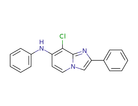 N-(8-chloro-2-phenylimidazo[1,2-a]pyridin-7-yl)aniline
