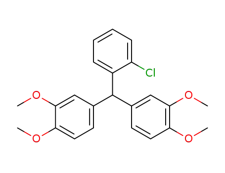 4-((2-chlorophenyl)(3,4-dimethoxyphenyl)methyl)-1,2-dimethoxybenzene