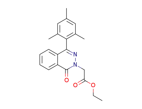 [4-(2,4,6-trimethylphenyl)-1(2H)-oxo-phthalazin-2-yl]acetic acid ethyl ester