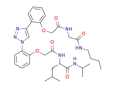 C<sub>33</sub>H<sub>45</sub>N<sub>7</sub>O<sub>6</sub>