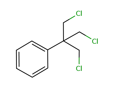 Molecular Structure of 139542-70-4 (Benzene, [2-chloro-1,1-bis(chloromethyl)ethyl]-)