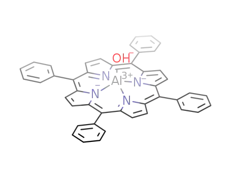 [5,10,15,20-tetra(phenyl)porphyrinato]aluminum(III) hydroxide