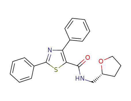 (R)-2,4-diphenyl-N-[(tetrahydrofuran-2-yl)methyl]thiazole-5-carboxamide