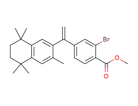 methyl 2-bromo-4-(1-(1,2,3,4-tetrahydro-1,1,4,4,6-pentamethylnaphthalen-7-yl)vinyl)benzoate