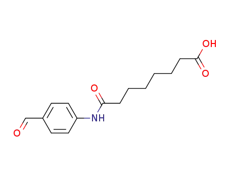8-((4-formylphenyl)amino)-8-oxooctanoic acid