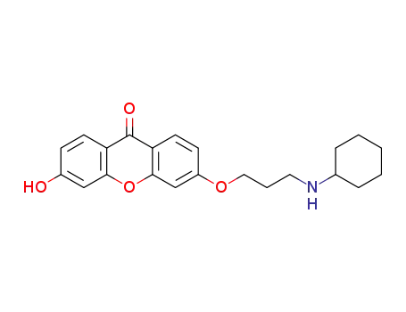 3-[3-(cyclohexylamino)-propoxy]-6-hydroxyxanthone