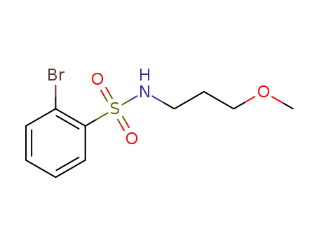 2-Bromo-N-(3-methoxypropyl)benzenesulphonamide
