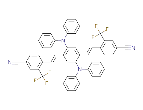 (E,E)-2,5-bis[2-(2-trifluoromethyl-4-cyanophenyl)ethenyl]-1,4-bis(diphenylamino)benzene