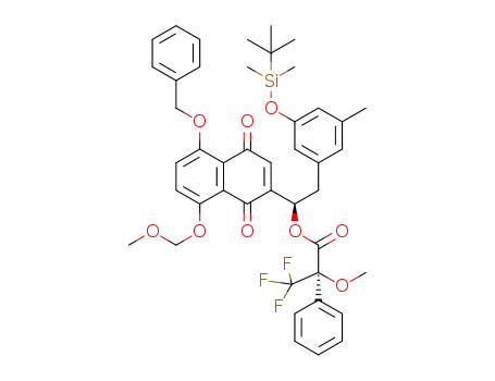 C<sub>44</sub>H<sub>47</sub>F<sub>3</sub>O<sub>9</sub>Si