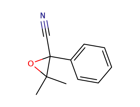 3,3-Dimethyl-2-phenyl-oxirane-2-carbonitrile