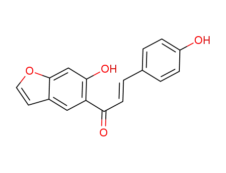 (E)-1-(6-hydroxybenzofuran-5-yl)-3-(4-hydroxyphenyl)prop-2-en-1-one