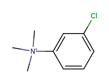 3-chloro-N,N,N-trimethylanilinium