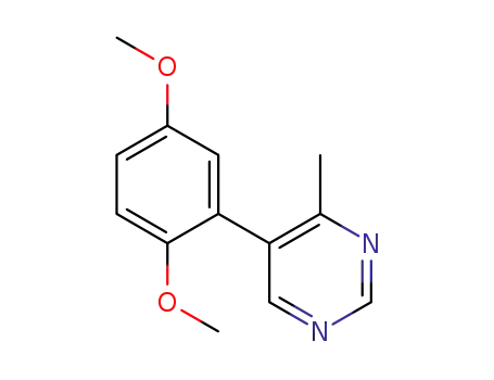 5-(2,5-dimethoxyphenyl)-4-methylpyrimidine