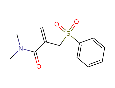 N,N-dimethyl-2-((phenylsulfonyl)methyl)acrylamide
