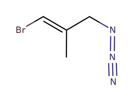 (E)-3-azido-1-bromo-2-methylprop-1-ene
