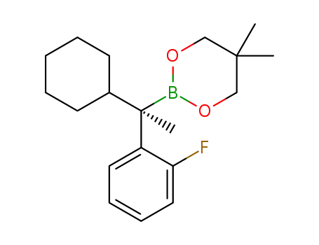 (S)-2-[1-cyclohexyl-1-(2-fluorophenyl)ethyl]-5,5-dimethyl-1,3,2-dioxaborinane