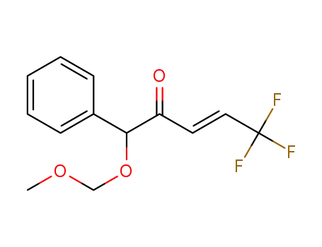 (E)-5,5,5-trifluoro-1-(methoxymethoxy)-1-phenylpent-3-en-2-one