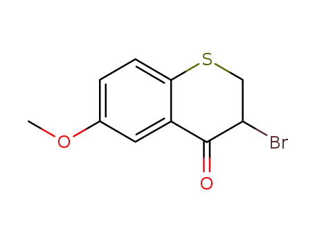 3-bromo-6-methoxythiochroman-4-one