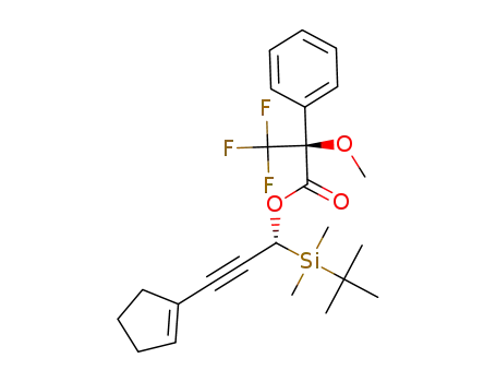 Molecular Structure of 1315303-24-2 (C<sub>24</sub>H<sub>31</sub>F<sub>3</sub>O<sub>3</sub>Si)