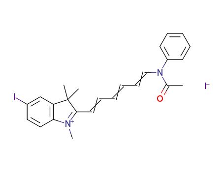 Molecular Structure of 1259949-14-8 (C<sub>25</sub>H<sub>26</sub>IN<sub>2</sub>O<sup>(1+)</sup>*I<sup>(1-)</sup>)