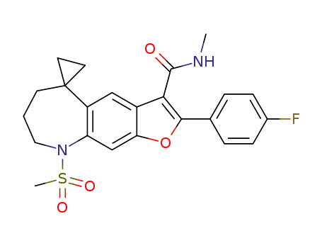 C<sub>23</sub>H<sub>23</sub>FN<sub>2</sub>O<sub>4</sub>S