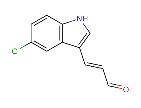 (2E)-3-(5-chloro-1H-indol-3-yl)acrylaldehyde