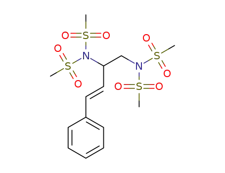 (E)-N,N'-(4-phenylbut-3-ene-1,2-diyl)bis(N-(methylsulfonyl)methanesulfonamide)