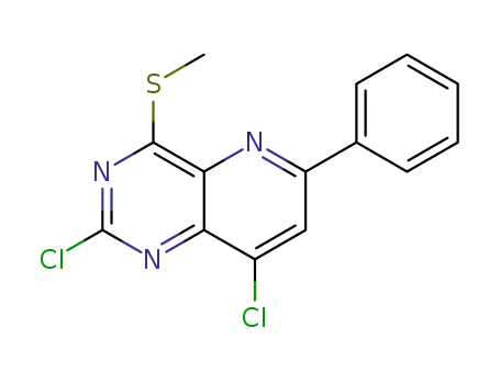 2,8-dichloro-4-methylsulfanyl-6-phenylpyrido[3,2-d]pyrimidine