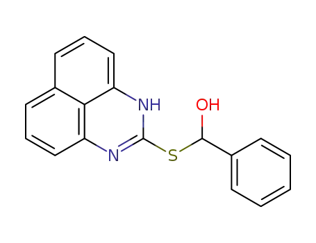 Molecular Structure of 1359940-00-3 ((1H-perimidin-2-ylthio)(phenyl) methanol)