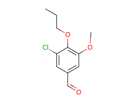 3-CHLORO-5-METHOXY-4-PROPOXYBENZALDEHYDE