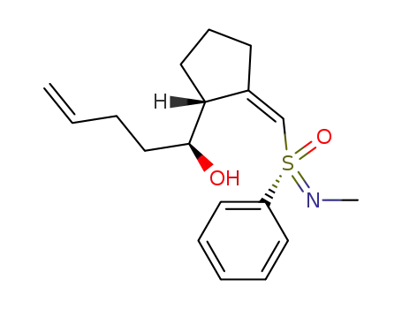 (S)-1-(((R,Z)-2-[(S)-N-methyl-S-phenylsulfonimidoyl]methylene)cyclopentyl)pent-4-en-1-ol