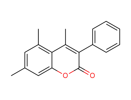 4,5,7-trimethyl-3-phenylcoumarin
