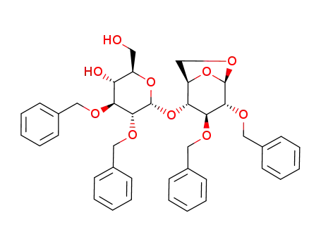 1,6-anhydro-2,3,2',3'-tetra-O-benzyl-β-maltose