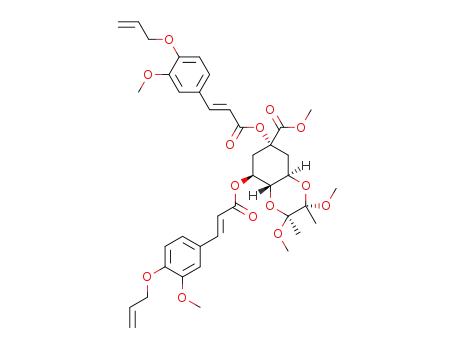 C<sub>40</sub>H<sub>48</sub>O<sub>14</sub>