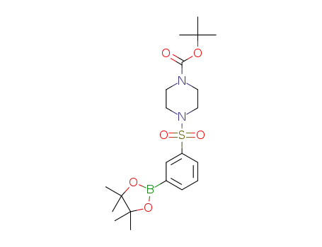 3- (4-Boc- 피페 라진 -1- 일설 포닐) 페닐 보론 산 피나 콜 에스테르