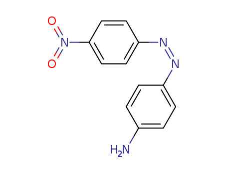 Molecular Structure of 114090-39-0 (Benzenamine, 4-[(4-nitrophenyl)azo]-, (Z)-)